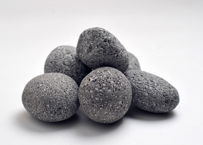 Guijarro de lava negra de 10 a 20 mm, bolsa de 20 kg