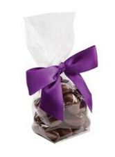 Paquete de 100 bolsas transparentes con fondo rígido, tamaño XXS, de 1 3/4 x 1 3/4 x 6 (90 x 153 mm) (10 por caja)