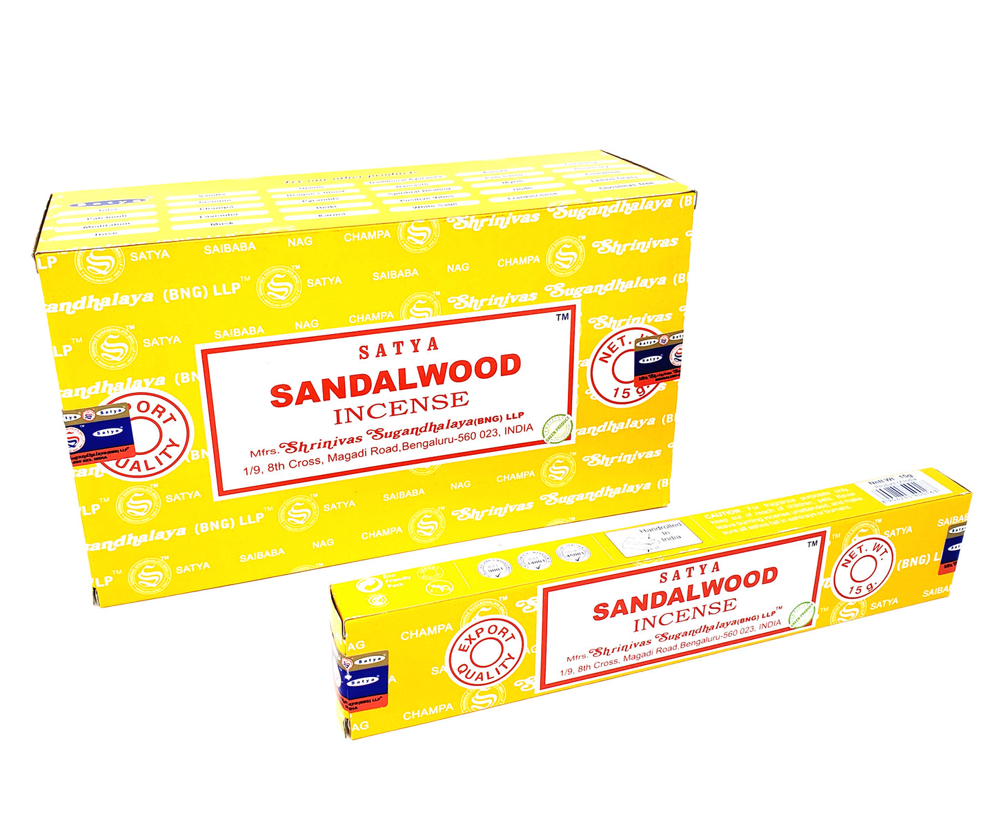Satya Nag Champa Sandalwood 15 grams (12/box)