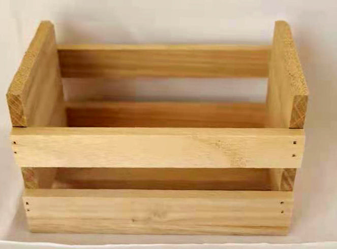 Natural Wood Tray - Mini - 6 x 4.25 x 3.5 inch - Paulownia - China