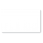 Paquete de 500 sobres para tarjetas N.° 63, color blanco, 4 1/4" x 2 1/2"