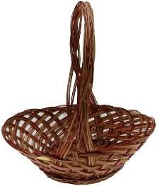 CESTA DE FRUTA OVALADA CON NARIZ MEDIANA GRANDE - 14 pulgadas