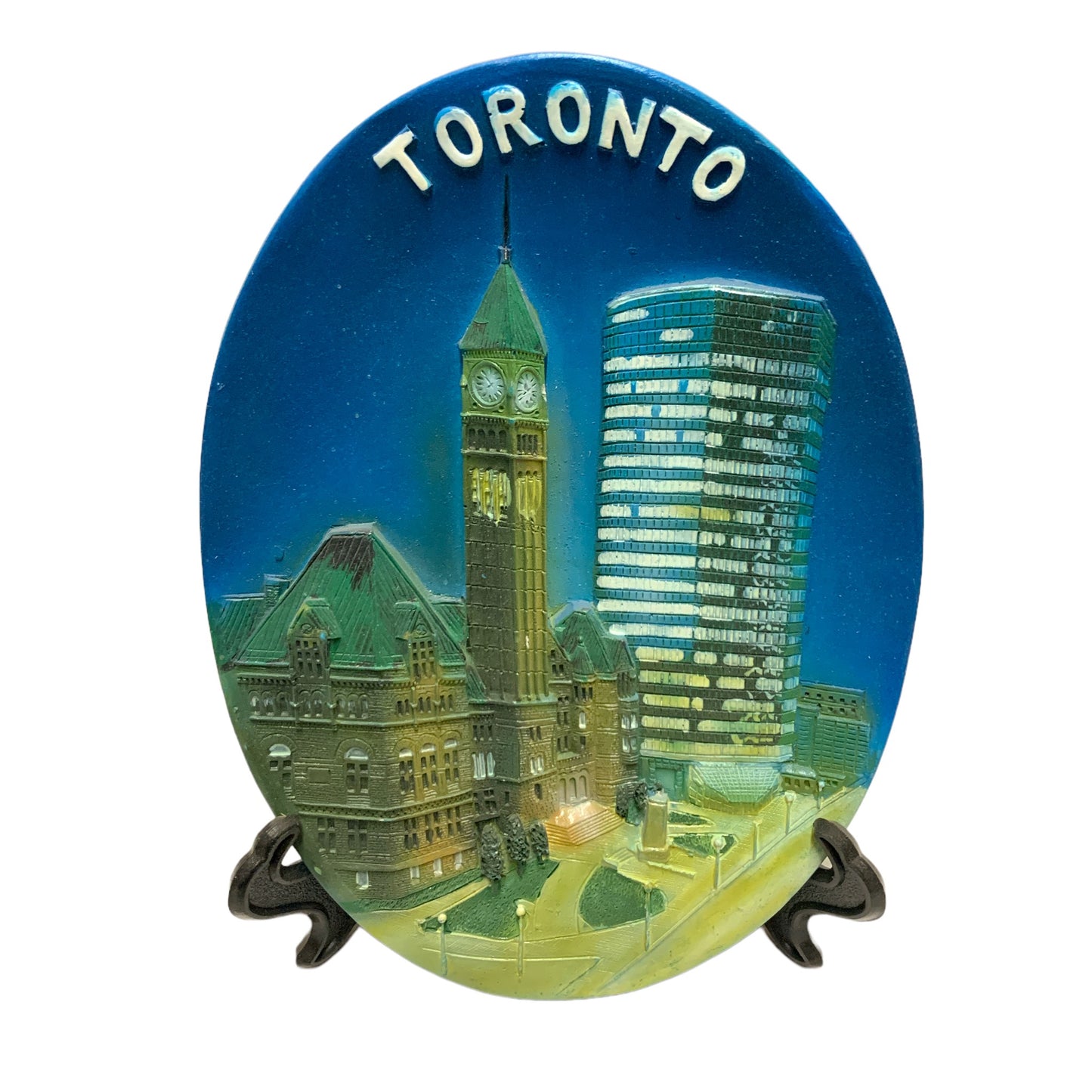 PLACA TORONTO OVALADA 5-5 EN VERTICAL