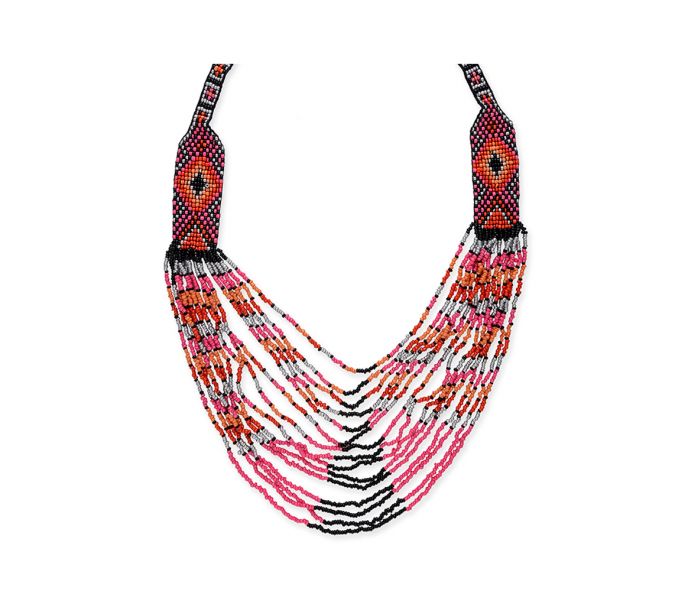 Collar de cuentas de vidrio Mesa Radiance - 74,5 cm + 7,6 cm de extensión - NUEVO 424