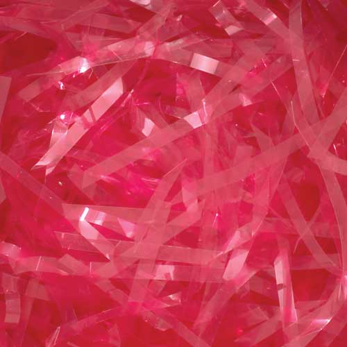 5 lb BOX - RED SHREDDED CELLO - Fruit Basket Excelsior Filler by Sizzle-Fill