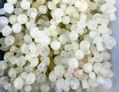 CLEAR QUARTZ Mini Mushrooms - 19-20 mm - Price Each - China - NEW622