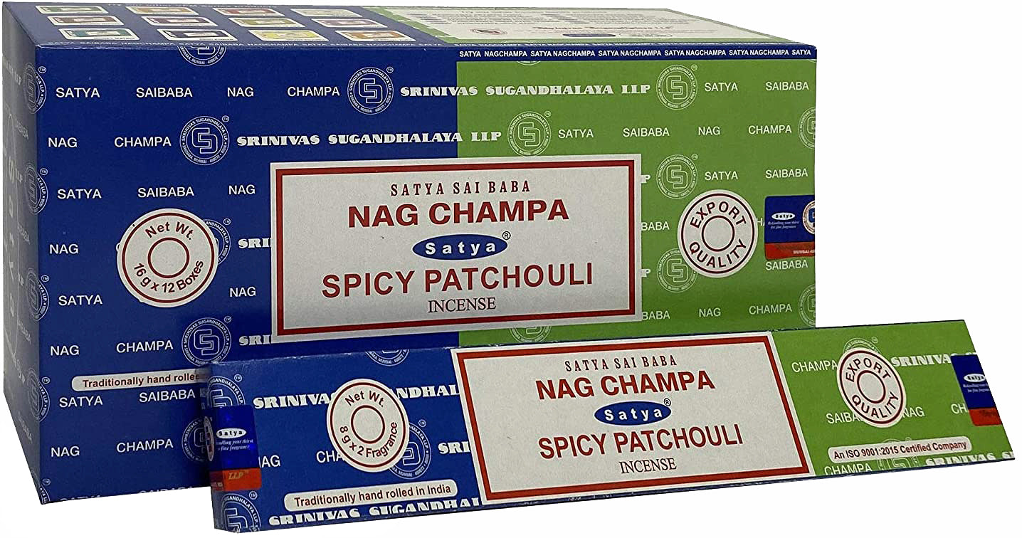 Satya Nagchampa + French Lavender Incense Sticks- 16g