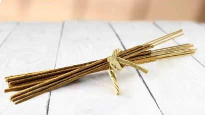 PALO SANTO HOLY WOOD Thick INCENSE STICK - 8 inch - Loose Bulk Smudge Supplies
