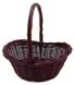 Oval  Willow Baskets - High Ends - Wine - Medium 11 x 10 x 4.5 with a 12 inch  Handle