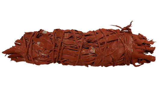 Dragons Blood Resin & White Sage 4-5 inch Smudge Stick Bundle - Wand