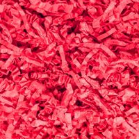Relleno para cesta de regalo Sizzle-fill - Rojo - Caja de 25 lb - Hecho en Canadá