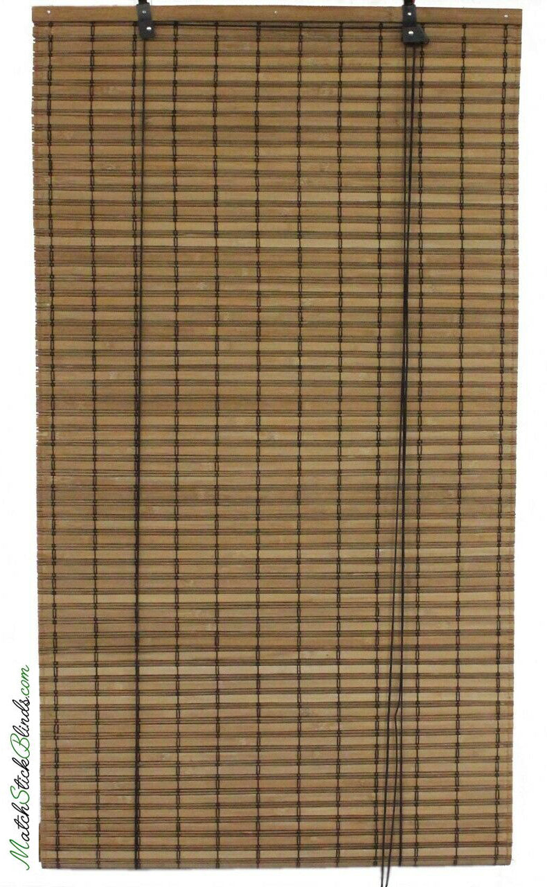 Imperial Brown Bamboo Blinds (Round & Flat Stick)