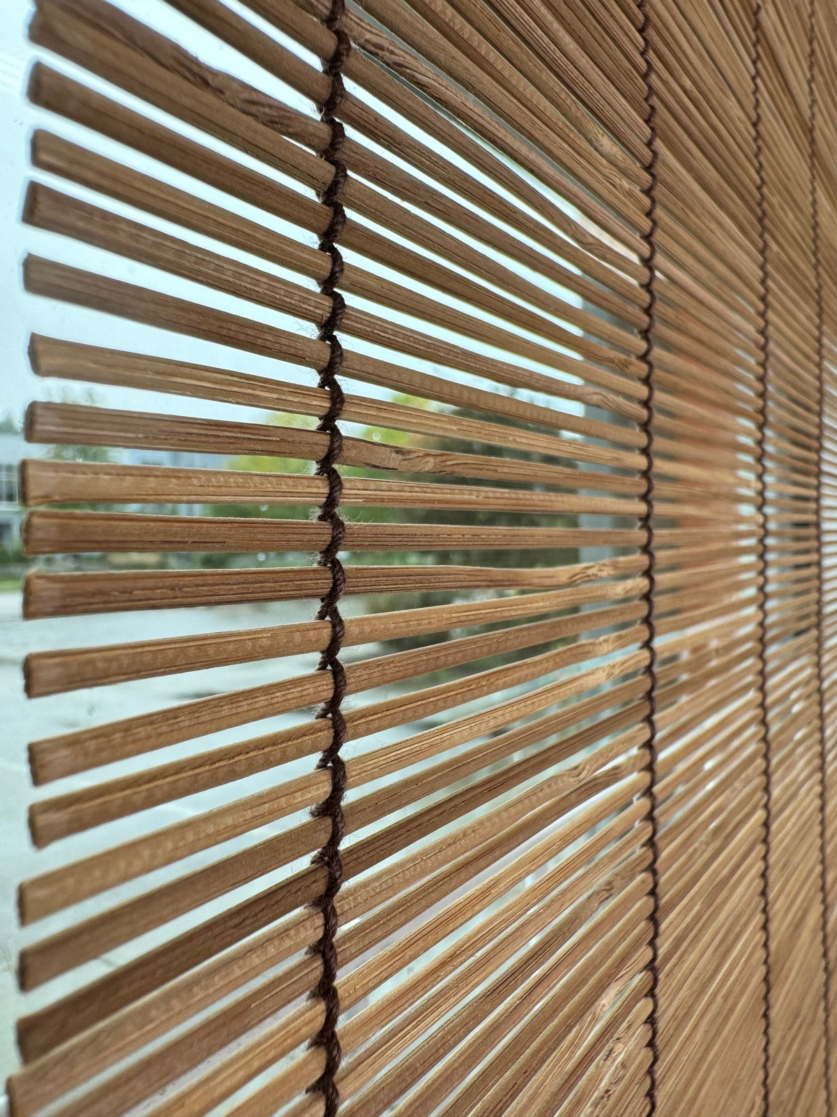 Tamika Brown Natural Bamboo Matchstick Blinds - (BL800B Series)