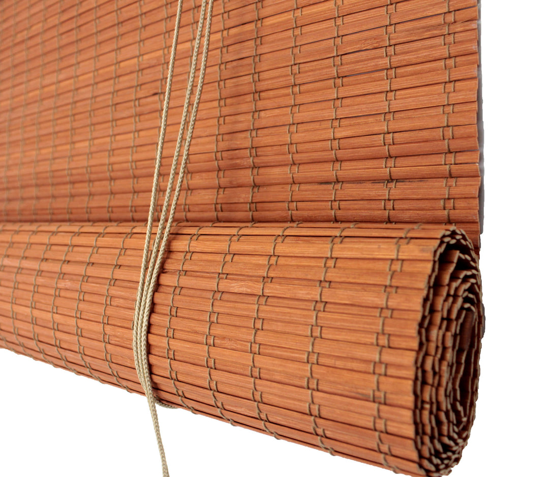 Each slat is natural bamboo sliced and not 100% flat like vinyl plastic, so small gaps will still exist