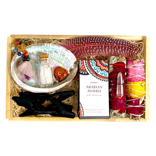 Love Crystal Smudge Kit Gift Set - Medium - NEW723