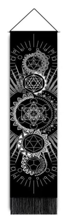 Tapiz de chakras para colgar en la pared - 32,5 x 130 cm - China - NEW523