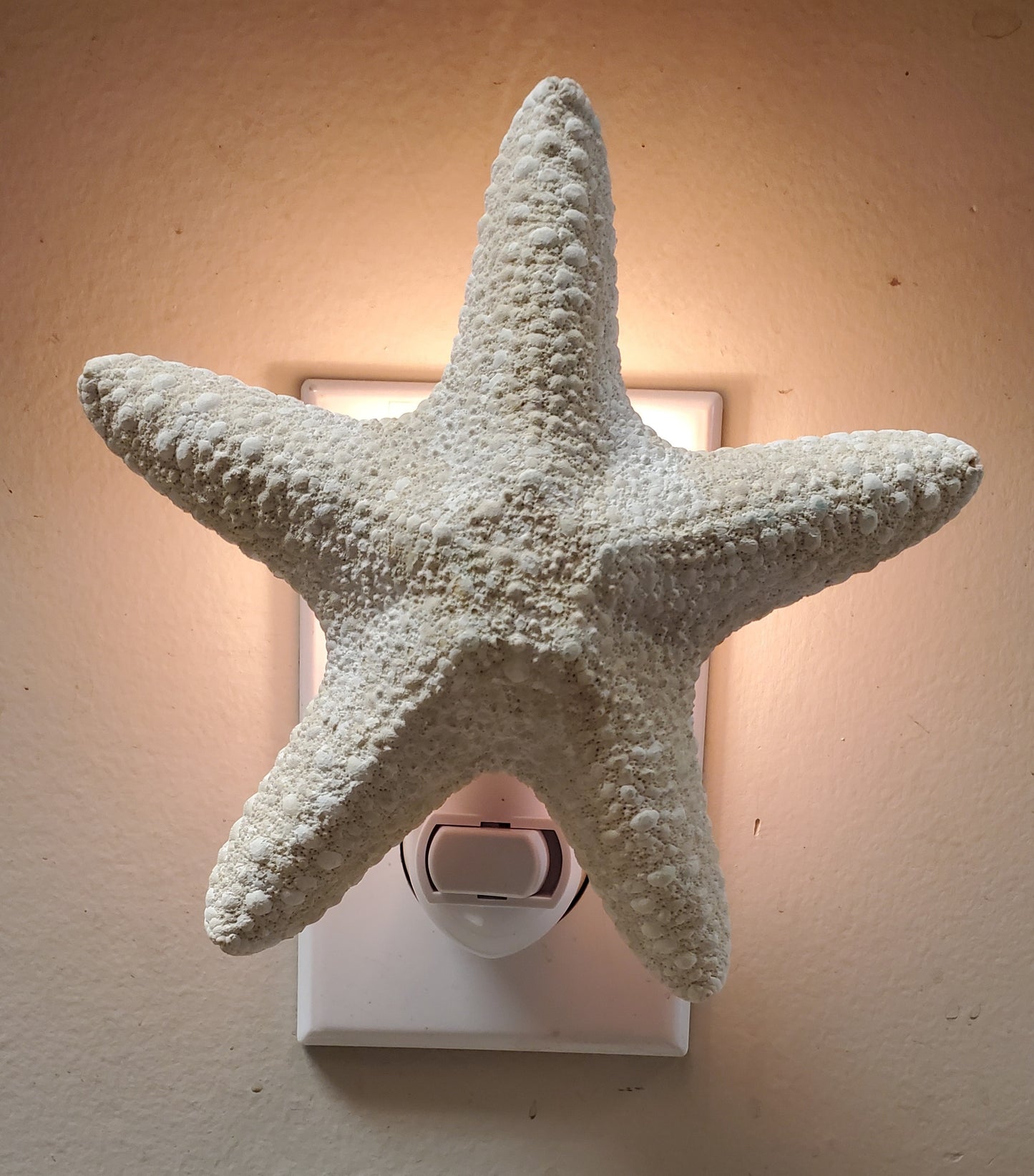LUCES NOCTURNAS BLANCAS JUNGLE STARFISH con accesorios blancos