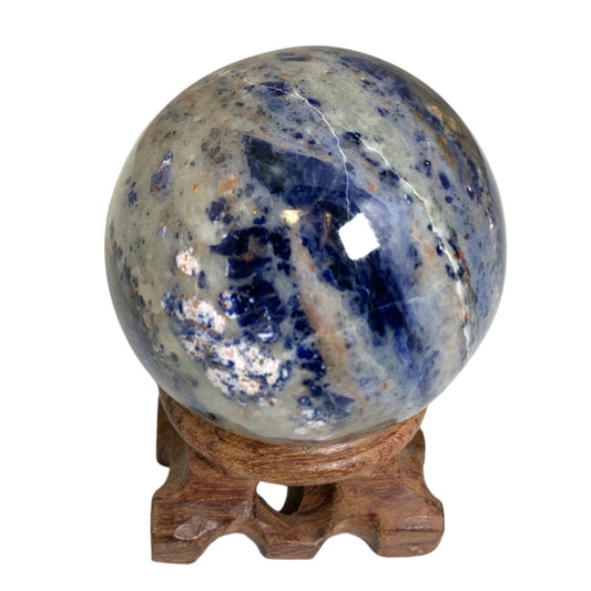 SODALITE - 45-65mm - Sphere - Price per gram per piece - India - NEW323