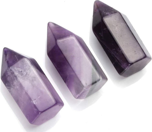 Amethest  - Single Terminated FAT Points - 20 x 60mm - China - NEW922