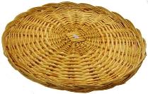 14 inch x 1 - ROUND WILLOW SHALLOW DELI TRAY