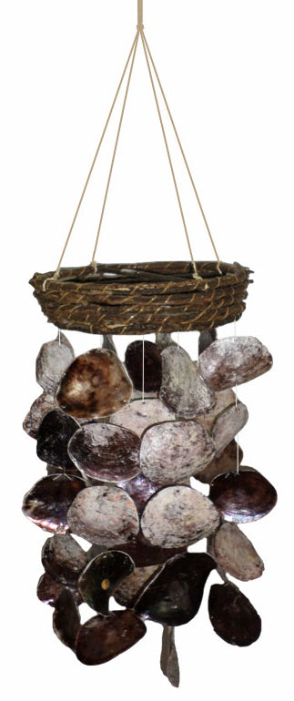 Saddle Shell Bird feeder Wind Chime