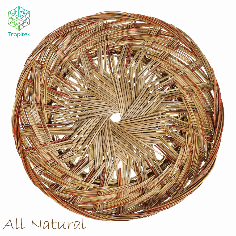 Coco Mid Rib With Handle COCO MIDRIB DELI TRAY 16 inch x 1 inch lip – BambooBlinds.ca