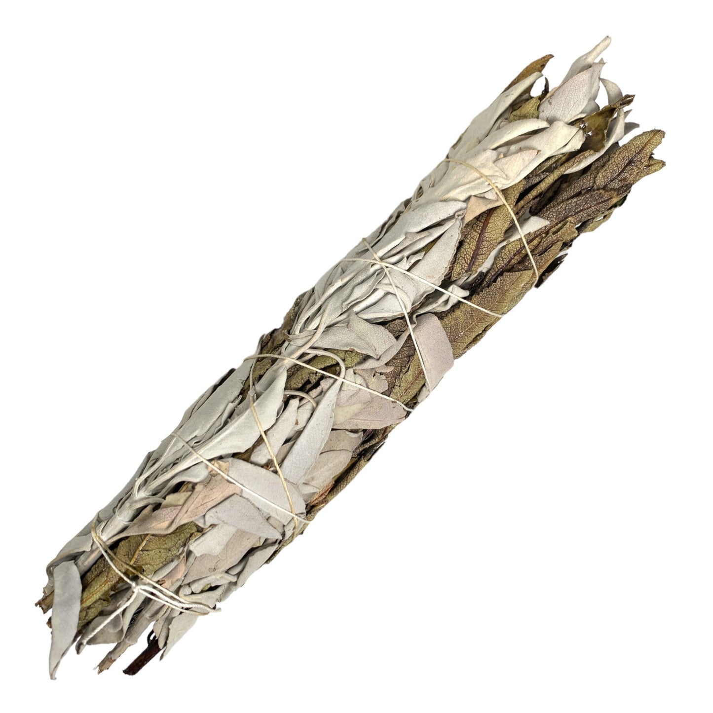 White Sage & YERBA SANTA 9 inch Smudge Sticks, Wands, Bundles BULK - NEW1021