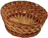 Round Coco MIDRIB BOWL - TRAY - 10 x 4 inches - Fits a 20x30 Basket Bag