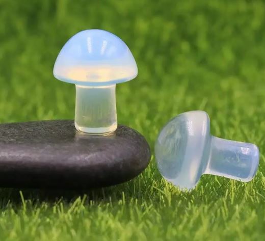 OPALITE Mini Mushrooms - 19-20 mm - Price Each - China - NEW622