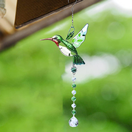 K9 Hanger with Iron Hummingbird Green - 45cm Long - China - NEW922