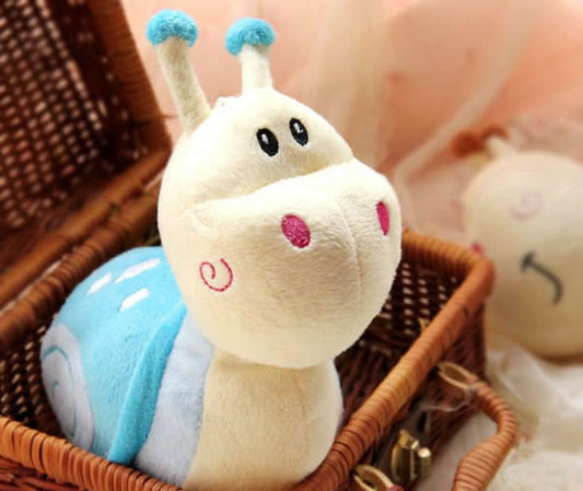 Plush Snail Doll Mixed Colors - 200 grams - China - NEW922