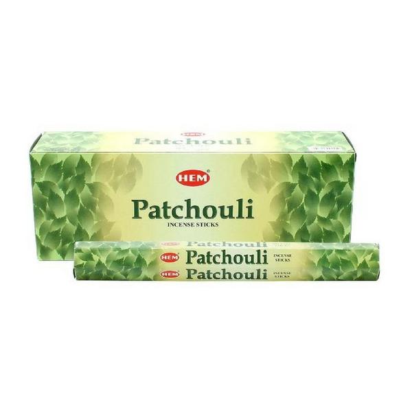 Hem Patchouli 20 Incense Sticks per inner box (6/box)