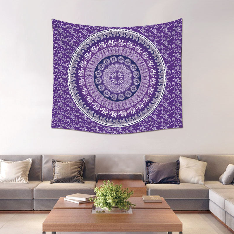 Lavender & Purple Tapestry Wall Hanger - 150x130cm - ALTAR CLOTH - NEW222 - Polyester