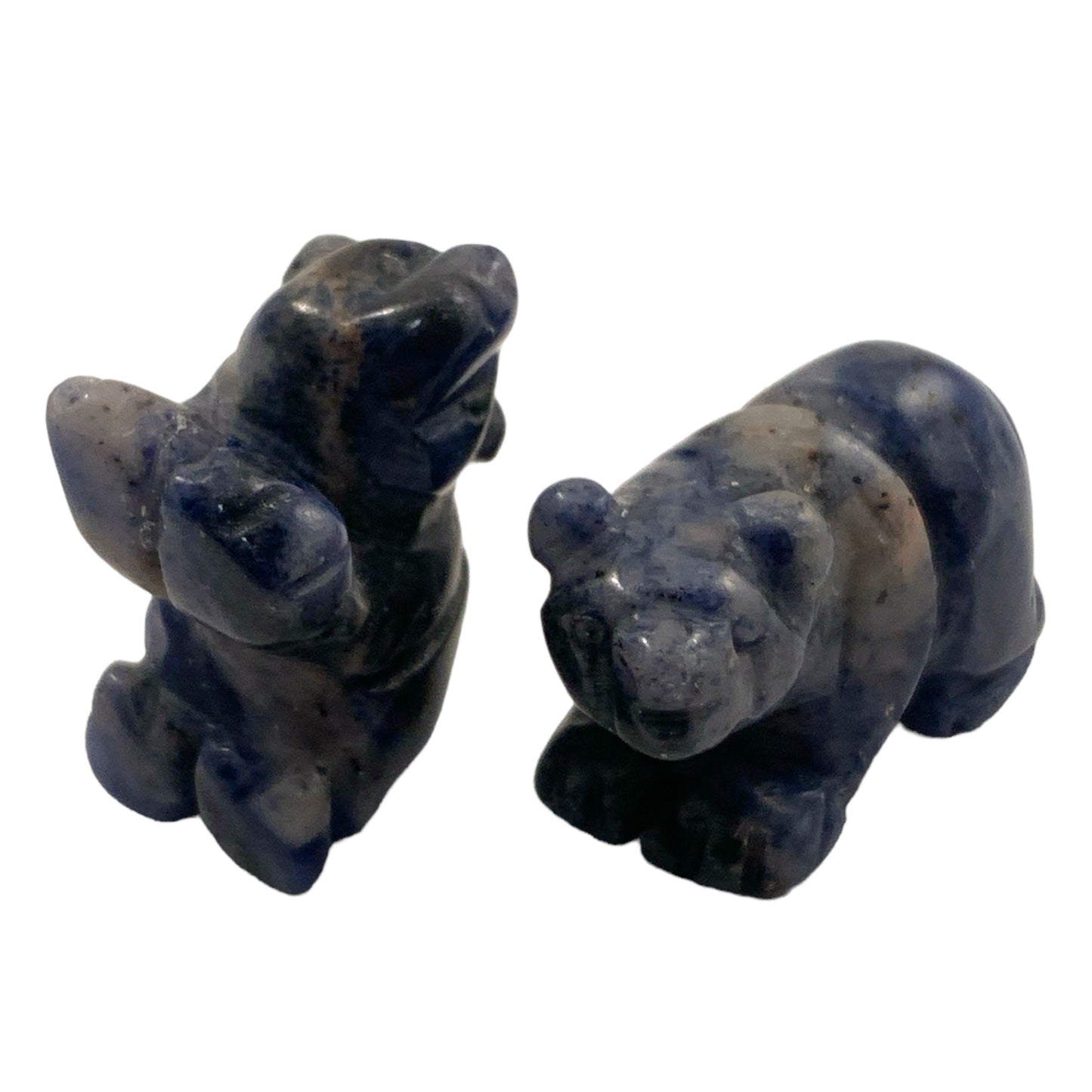 Walking Bear - Sodalite- Mini 1 inch - 1 Piece - China - NEW1022