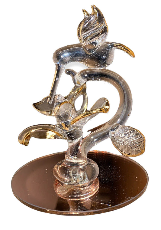 FIGURA DE CRISTAL - COLIBRÍ - 3 pulgadas