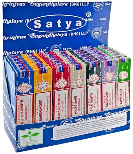 Satya NAG CHAMPA North American 15 grams DISPLAY (42 packs) IDP08 - India