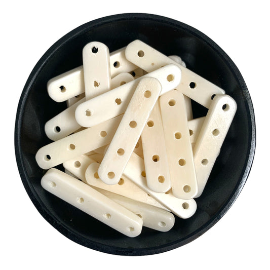 PK/50 Bone Spacers 4 Hole - India - NEW523