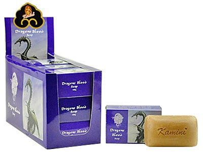 Kamini Dragons Blood Soap - 100 Gram Each (12 Bars Per Box)