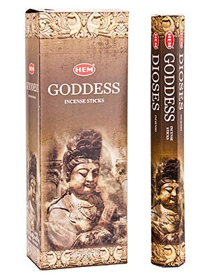 Hem Goddess 20 Incense Sticks per inner box (6/box) NEW421