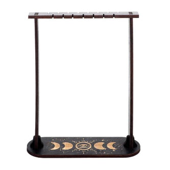 Pendulum Display Holder - Black with Gold Moon Design - China - NEW224