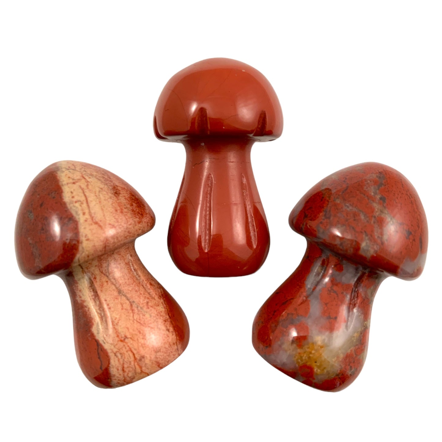 Mushrooms SMALL Red Jasper - 35mm - Price Each - China - NEW822