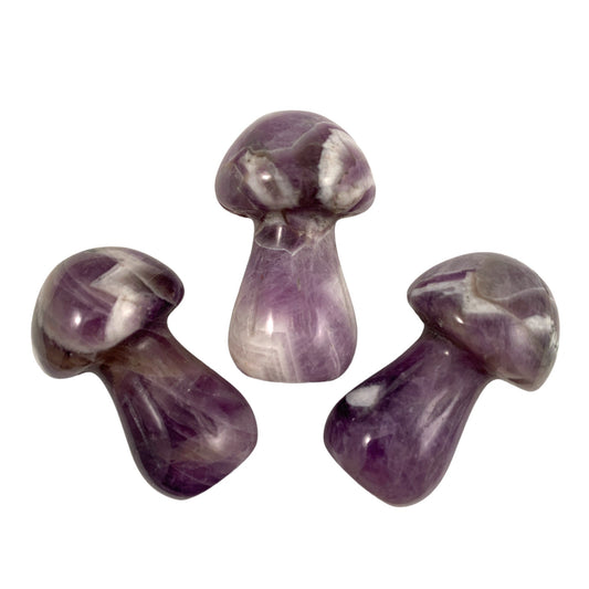 Mushrooms SM-35mm  AMETHYST -Price Each - China - NEW722