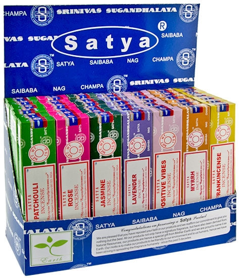 Satya NAG CHAMPA Floral Plus 15 grams DISPLAY (42 packs) IDP07 - India